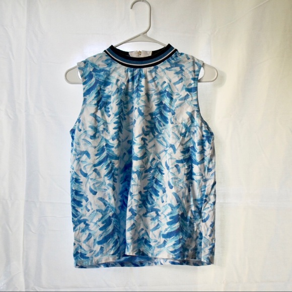 Tout à Coup - 15SS - Blue Floral Tunic - Picture 1 of 2